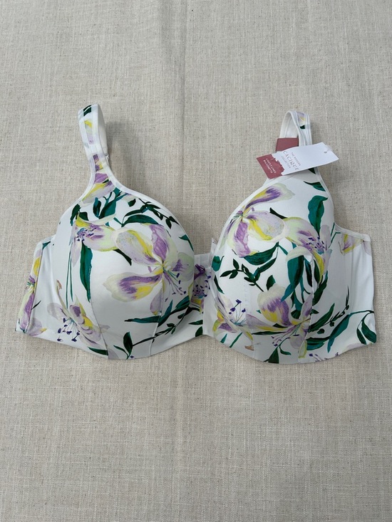 Cacique Other - Cacique Lightly Lined Balconette Floral Bra Feminine 44DDD NWT